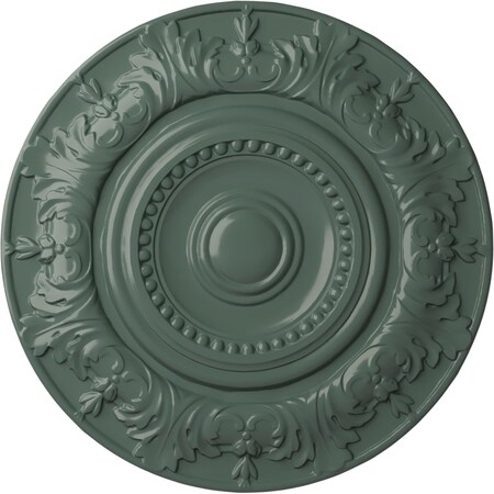 Ekena Millwork Biddix Ceiling Medallion (Fits Canopies up to 7 1/2"), Hand-Painted Cloud Burst, 20 7/8"OD x 1 1/4"P CM20BXCBF